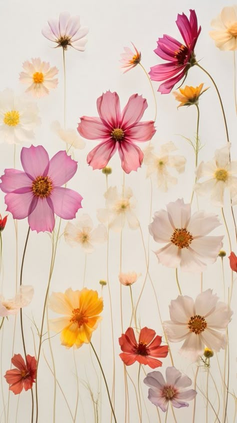 Cosmos flower wallpaper pattern nature petal. | premium image by rawpixel.com / Boom Cosmos Flowers Aesthetic, Cosmos Flowers Wallpaper, Cosmo Flower Tattoo, Tattoo Tree Of Life, Cosmos Wallpaper, Cosmo Flower, Collage Text, Calming Backgrounds, July Aesthetic