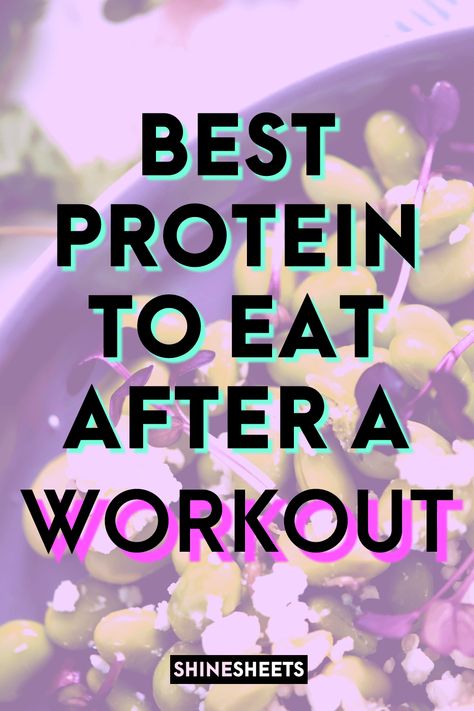 Whether you’re rocking it at the gym on leg day or busting out some high-intensity interval training, scarfing down some protein afterward is key. Here are our favorite options for mixing up your post-workout protein so you can conquer your cravings and give your body what it needs, too. Post Leg Day Meals, Post Gym Snack, Gym Leg Day, Gym Snacks, Meal Replacement Drinks, Calorie Dense Foods, Post Workout Protein, Workout Protein, Protein Intake