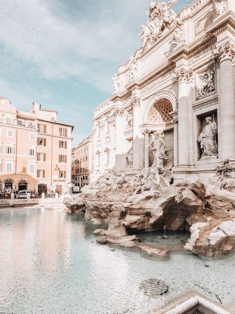 Fountain Quotes, Trevi Fountain Rome, Italy Architecture, Trip To Italy, Seville Spain, Trevi Fountain, The Culture, Rome Italy, Holiday Destinations