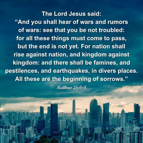 The end-time prophecies are fulfilled. Are you eagerly seeking God's footsteps? Read now.  #the_last_days_bible #bible_prophecy_end_time #The_Great_Tribulation_in_Revelation #second_coming_prophecies #biblical_prophecy #the_Coming_of_the_Son_of_man Bible Prophecies Fulfilled, Revelation Prophecy, The Great Tribulation, Last Days Bible, Bible End Times, Great Tribulation, End Times Prophecy, Times Quotes, End Times