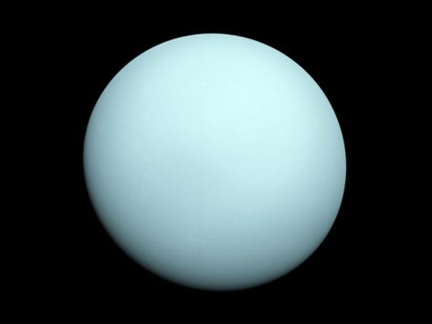 Uranus (real photo from voyager 2) Uranus Planet, Nasa Solar System, Ice Giant, Nasa Photos, Nasa Missions, Solar Systems, Solar System Planets, Planetary Science, Hubble Space