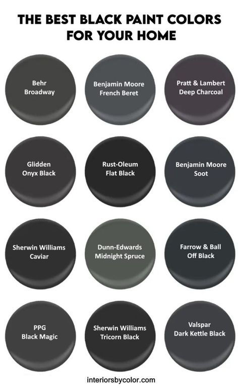 Modern Black Houses, Black Paint Colors, Bedroom Ideas For Adults, Black Bedroom Ideas, Valspar Paint Colors, Black Painted Walls, Black Painted Furniture, Black Bedroom Design, Black Paint Color