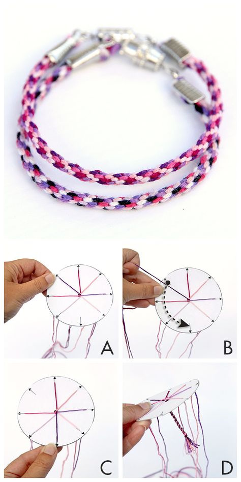 Diy Crochet Bracelet, Bracelet Template, Jellyfish Craft, Making Friendship Bracelets, Friendship Bracelets Easy, Make Friendship Bracelets, Inspiring Pictures, Art Projects For Teens, Art Projects For Adults