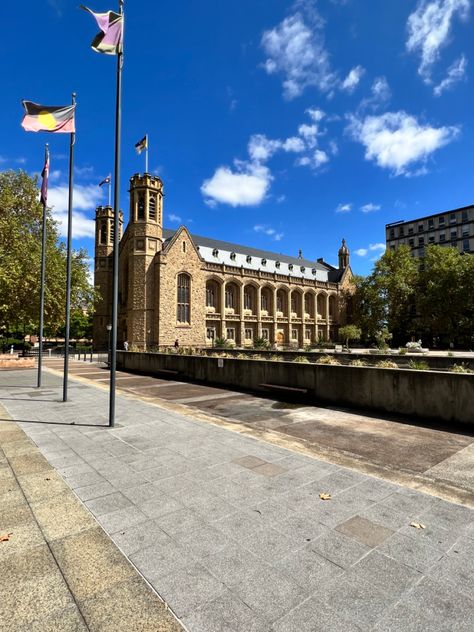 University Of Adelaide Aesthetic, Adelaide Australia Aesthetic, University Of Adelaide, Australia Vacation, Dream Vision Board, Uni Life, Beauty Wallpaper, South Australia, Study Abroad