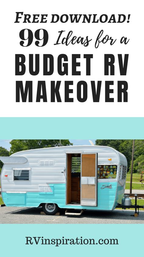 99 Ideas for a Budget RV Makeover | RV Inspiration Old Camper Renovation On A Budget, Old Camper Makeover, Camper Makeover On A Budget, Small Camper Makeover, Trailer Aesthetic, Diy Makeover Ideas, Camper Remodeling, Rv Inspiration, Small Camper