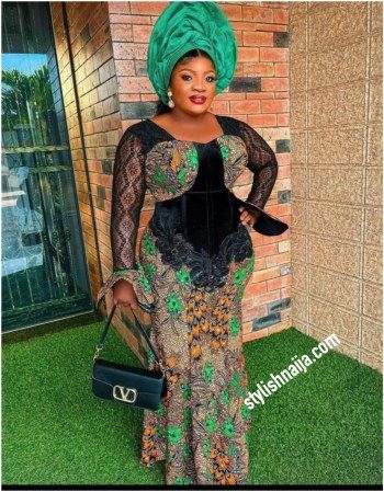 Gorgeous Ankara Styles For Classy Occasions and Events - Stylish Naija Sequence Gown Styles, With Sleeves Gown, Sequence Gown, Dresses Outfit Ideas, Latest Ankara Gown Styles, Latest Ankara Gown, Kente Fashion, Ankara Long Gown, Stylish Naija