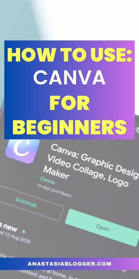 Anastasia Blogger, Easy Website Builder, Website Design Templates, Canva Tutorials, Digital Entrepreneur, Font Combinations, Pinterest Templates, Fancy Fonts, Canva Tutorial