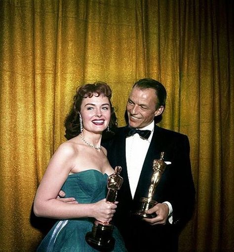 Vintage Hollywood Stars, From Here To Eternity, Donna Reed, Old Hollywood Stars, Under My Skin, Best Supporting Actor, Actrices Hollywood, Movie Couples, Oscar Winners