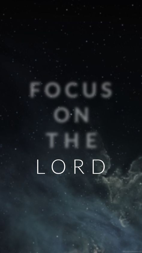 Focus On The Lord, Thank You Jesus, Lockscreen Wallpaper, Focus On, The Lord, Jesus, Thank You, Stars