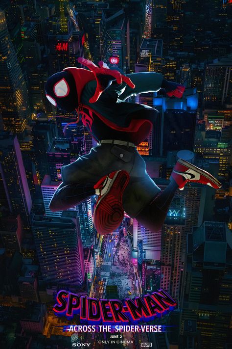 Across The Spider Verse Wallpaper, Spider Verse Wallpaper, Spiderman Room, Spiderman Poster, All Spiderman, Miles Spiderman, Best Wallpaper Hd, Into The Spider Verse, Miles Morales Spiderman