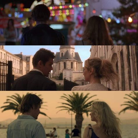 Sunrise Trilogy, Before Sunrise Trilogy, Before Sunrise Movie, The Before Trilogy, Before Trilogy, Julie Delpy, Movie And Series, Ethan Hawke, I Love Cinema