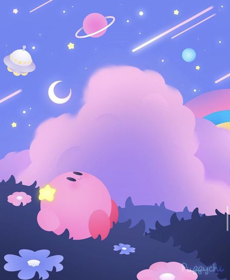 Kirby Drawings, Kirby Pokemon, Notion Icons, Soft Kidcore Aesthetic, Kirby Stuff, Kirby Character, Kirby Art, Nintendo Art, Cute Animal Drawings Kawaii