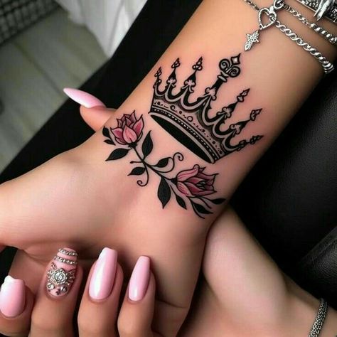 Catrina Tattoo, Pretty Hand Tattoos, Butterfly Tattoos For Women, Tattoos For Women Flowers, Tasteful Tattoos, Inspiration Tattoos, Pretty Tattoos For Women, Tattoos For Black Skin, Hand Tattoos For Women