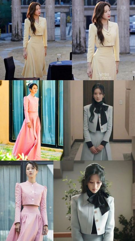 Its Ok Not To Be Ok Outfits, Kdrama Outfits Women Casual, Mina Irfan, Seo Ye Ji Outfit, Optical Illusion Dress, Beautiful Gown Designs, Korean Drama Fashion, Kdrama Outfits, Kdrama Fashion