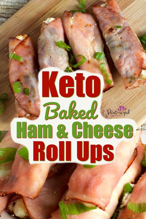 These Keto Easy Baked Ham and Cream Cheese Roll Ups are SO good and simple! They make the perfect appetizer for Easter or Mother's Day! #hamandcheese #keto #ketorecipes #recipe #ketoappetizer #appetizers #pintsizedtreasures Keto Baked Ham, Easy Baked Ham, Cream Cheese Roll Ups, Ham Cheese Rolls, Easter Appetizer, Keto Easter, Cheese Roll Ups, Ham And Cheese Roll Ups, Cream Cheese Roll Up