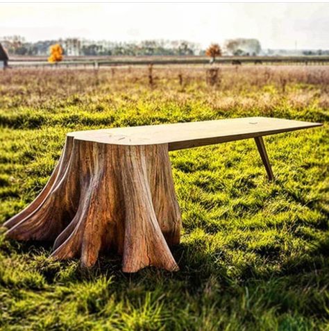 Tree Stump Furniture, Root Table, Tree Stump Table, Stump Table, Eco Friendly Furniture, Tree Table, Log Furniture, Tree Stump, Teds Woodworking