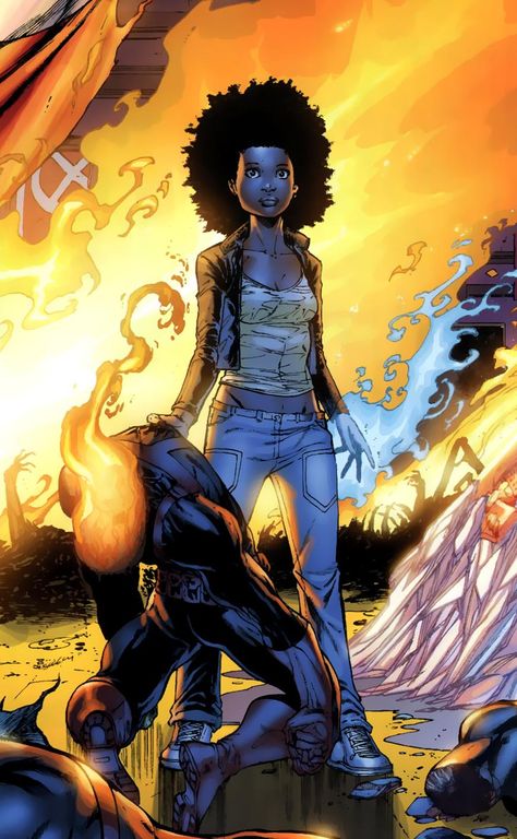 Most writers of super heroes comics aren’t effective at writing woman It’s up to the artist to punch up her outstanding qualities Black woman seem to be a greater challenge as some view… Black Comics, Dc Memes, Uncanny X-men, Black Characters, Black Love Art, Afro Art, African American Art, Comic Book Characters, Superhero Comic