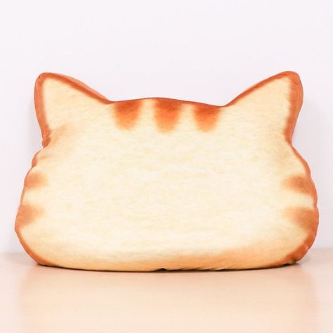 Toasted Cat Shape Bread Cushion My Room, Toast, A R, Cool Designs, Bread, Cushions, 10 Things, I Love, My Favorite