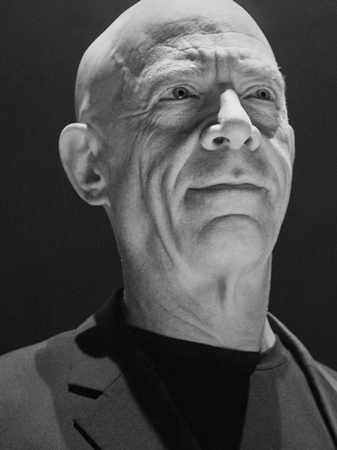 Terence Fletcher Fletcher Whiplash, Terence Fletcher, J K Simmons, Pin Man, Face Reference, Face Photography, Whiplash, Lee Jeffries, Creative Logo