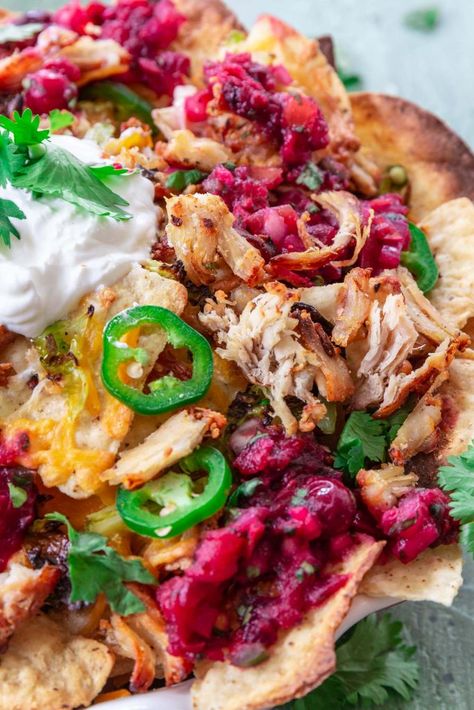 Turkey Nachos Recipe, Turkey Carnitas, Turkey Nachos, Thanksgiving Leftover, Empanada Recipe, Thanksgiving Turkey Leftovers, Empanadas Recipe, Thanksgiving Leftovers, Nachos Recipe