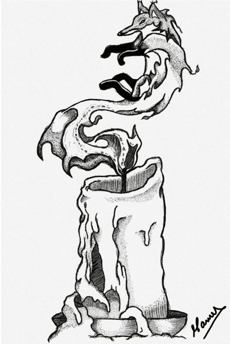 #sketch #pencil #digitalart #drawing #draw #fox #kyubi #candle Fire Drawings Pencil, Fire Pencil Drawing, Pencil Outline Drawings, Fire Sketch Pencil, Candle Drawing Pencil, Fire Drawing Simple, Forest Drawing Easy, Fox Pencil Drawing, Fox Candle