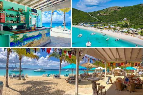 British Virgin Islands Sailing, Soggy Dollar Bar, Scrub Island, British Virgin Islands, Island Hopping, Virgin Islands, Beach Bars, Travel Bucket List, Animal Crossing