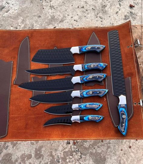 Cilick on the Link and order now.. https://4eblades.com/product/handmade-1095-steel-7-chef-set-knives/ 1095 Steel, Handmade Knives, Hunting Knife, Order Now, Hunting, Chef, On Instagram, Quick Saves, Instagram