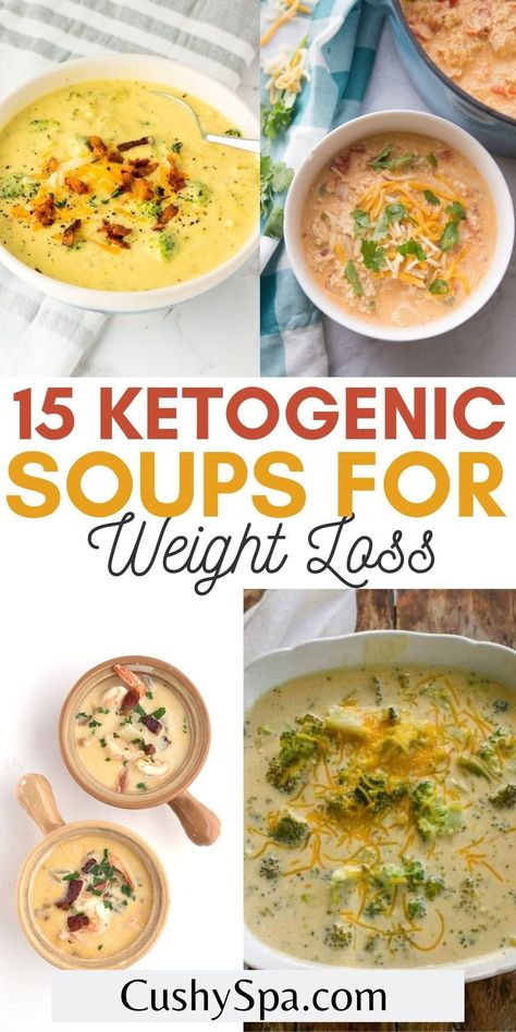 If you are looking for healthy and low carb soup ideas to lose weight, here we share easy keto soup recipes. These protein packed soups are easy to make, great for meal prep and will help you stay on track with your keto diet. Keto Soup Recipes, Keto Quiche, Low Carb Soup Recipes, Soup Ideas, Low Calorie Soup, Desserts Keto, Breakfast Low Carb, Keto Pancakes, Keto Soup