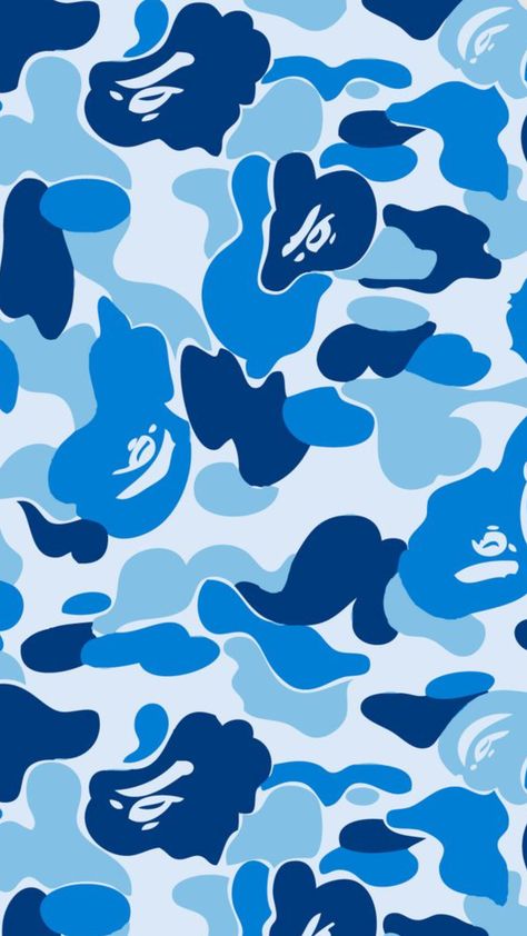 blue bape wallpaper Blue Bape Wallpaper, Bape Wallpaper, Batman Girl, Teen Wallpaper, Murakami Flower, Cracked Wallpaper, Baby Blue Wallpaper, Animal Body Parts, Kaws Wallpaper