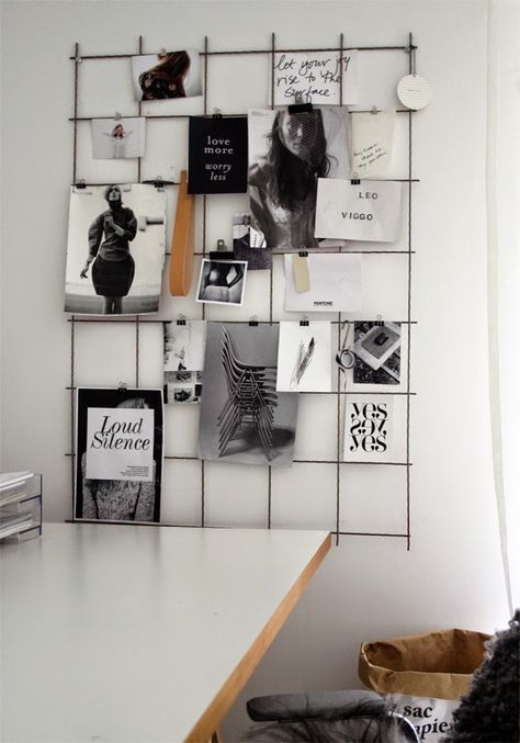 office wall grid Smart Tiles, Office Designs, Diy Room, Office Inspiration, Office Organization, My New Room, New Room, Room Inspo, Interior Inspiration