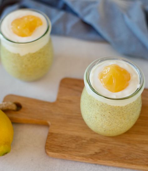 How to make Lemon Chia Seed Pudding - The Simpler Kitchen Lemon Chia Seed Pudding, Lemon Chia Pudding, Gina Livy Recipes, Chia Seed Cookies, Butter Powder Recipes, Pudding Recipes Healthy, Vegan Sweets Recipes, Peanut Butter Powder Recipes, Pumpkin Empanadas