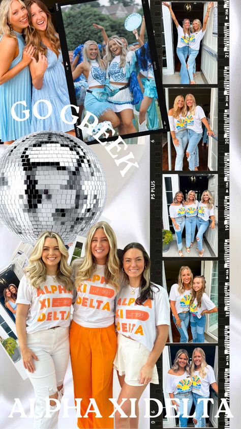 Sorority Infographic, Sorority Instagram Stories, Greek Stories, Sorority Socials, Sorority Pr, Tri Sigma, Sorority Bid Day, Tri Delta, Alpha Xi Delta