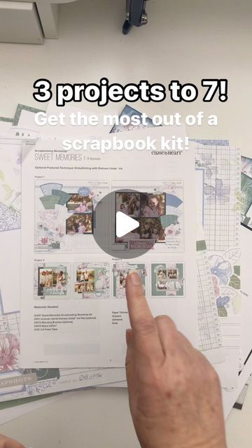 Janice Gilhooley on Instagram: "Want to get the most out of a scrapbook kit? I created 7 double page layouts from the Sweet Memories Scrapbook Kit instead of 3. You can check out the process on YouTube. 
Don’t miss out on this gorgeous collection. Available until the end of Feb 2024 (WSL). 

#janicegilhooleyctmh #scrapbooking #scrapbookkit #scrapbooklayout #ctmh #memorykeeping #ctmhsweetmemories" Ctmh Scrapbooking Layouts, Memories Scrapbook, Page Layouts, Scrapbook Kit, Memory Scrapbook, Sweet Memories, Page Layout, Scrapbook Kits, Scrapbooking Layouts