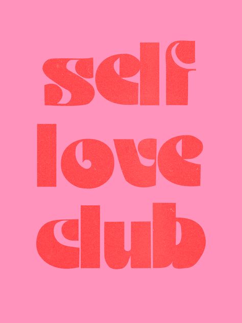 Funky Posters, Preppy Wall Collage, Cute Postcard, Girly Y2k, Self Love Club, Groovy 70s, Love Club, Picture Collage Wall, Happy Words