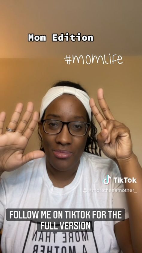 lawannmoses on Instagram: Put a finger down mom edition! Follow me on Tik Tok @ morethanamother_ #momedition #tiktokmoms #tiktokmomsover30 #momsoftiktok #momlife… Put A Finger Down Tik Tok, Mom Bloggers, Mom Life, Tik Tok, Follow Me, On Instagram, Instagram