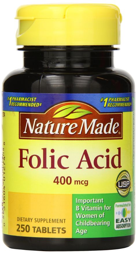 Nature Made Folic Acid 400mcg, 250 Tablets Folic Acid Tablets, Vitamins For Healthy Hair, Libido Boost, Get Pregnant Fast, Vitamins For Hair Growth, Mang Thai, Prenatal Care, Vitamins For Women, Hair Vitamins