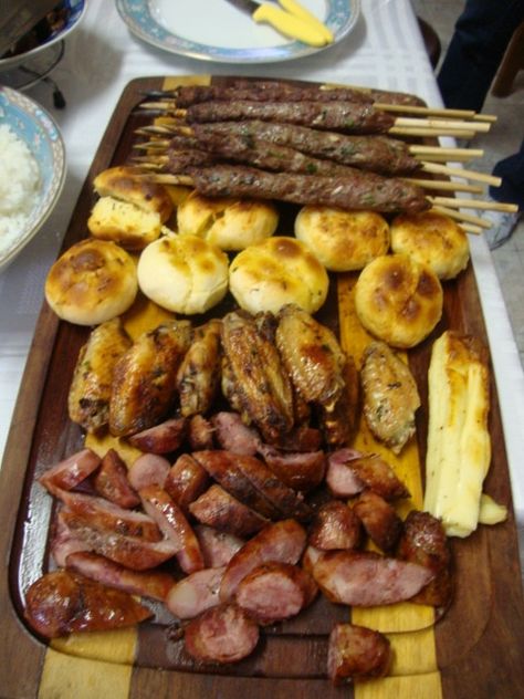 Brazilian Barbecue, Brazilian Churrasco, Brazilian Bbq, Brazil Food, Brazilian Dishes, South American Recipes, Brazilian Food, Portuguese Recipes, Tasty Food