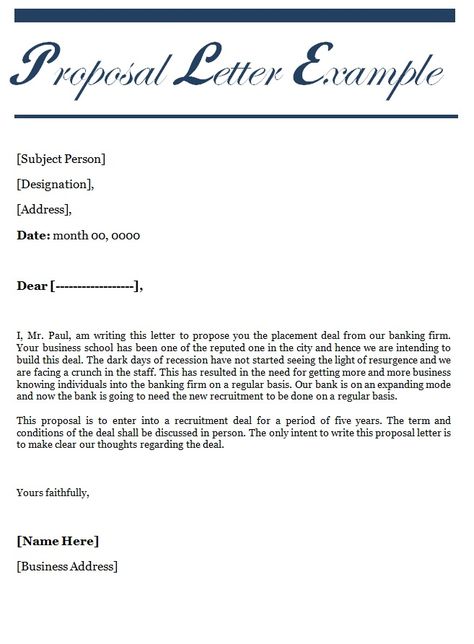 Proposal Letter Template | Free Word Templates Employment Letter Sample, The Business Proposal, Sample Proposal Letter, Grant Proposal Writing, Business Proposal Letter, Event Proposal Template, Business Letter Format, Event Proposal, Proposal Letter