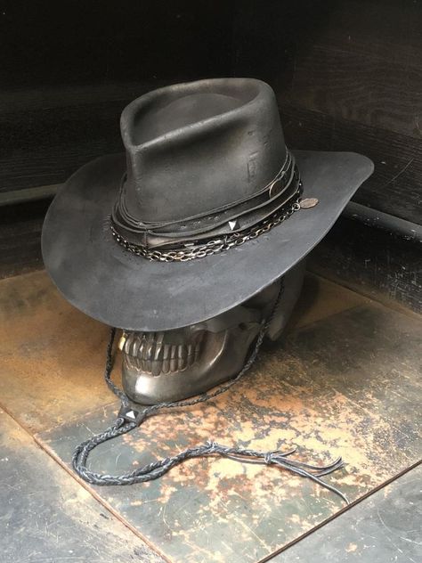 Vintage Rare Custom hat Wanted but naked | Etsy Bohemian Hats, Custom Cowboy Hats, Suite Master, Black Cowboy Hat, Black Cowboys, Hat Day, Vintage Cowboy, Cool Hats, Beautiful Hats