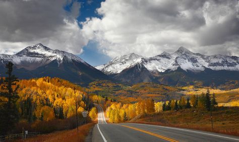 Aspen Colorado Desktop Wallpaper Sky Landscape, On The Road Again, Colorado Mountains, Landscape Trees, Ride On, In The Mountains, Belle Photo, Rocky Mountains, Beautiful World