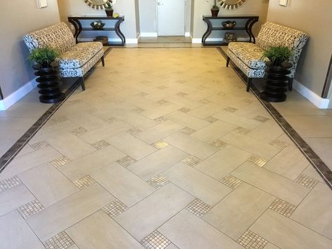 12 X 24 Floor Tile Layout Patterns: A Guide For 2023 – Ash in The Wild Foyer Floors, 12x24 Tile Patterns, Floor Tile Patterns Layout, Tile Laying Patterns, Tile Layout Patterns, Basketweave Tile, 12x24 Tile, Herringbone Tile Floors, Basket Weave Tile