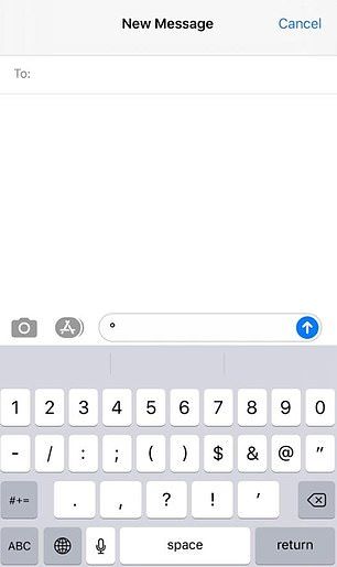 iPhone tricks you never knew about: From torch brightness to 'degrees' symbol in your keyboard Message Overlay, Message Aesthetic, Font Iphone, Keyboard Iphone, Iphone Messages, Iphone Keyboard, Phone Keyboard, Iphone Texts, Iphone Tricks