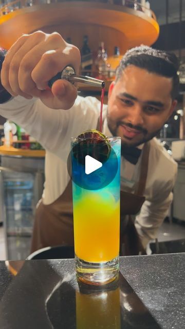 Romail Jackson Arshad Sohail on Instagram: "This is an amazing cocktail 🍹 how many colors do you see type in the comment 🙂 it’s very easy to make at home 😍
👉Subscribe to my YouTube channel 
.
.
.
.
.
.
.
.
.
.
.
.
#cocktail #cocktails #bartender #bartenders #bartenderlife #enjoy #enjoylife #drink #drinks #restaurant #bars #party #partytime #fyp #foryou #foryoupage #viral #viralvideos #dubai #dubailife #romisohail #romibartender" Drink Basket, Drinks Restaurant, Restaurant Bars, Dubai Life, Beach Bars, My Youtube Channel, Enjoy Life, Party Time, Viral Videos