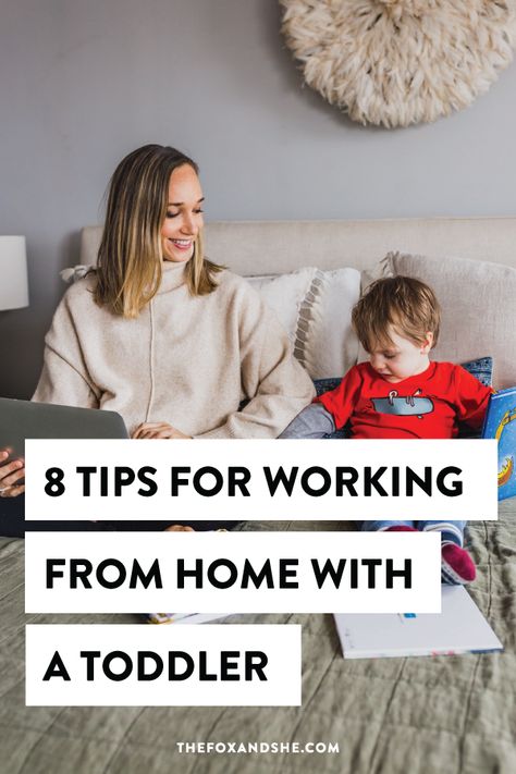 I'm sharing my productive day routine and work from home tips for moms with toddlers. This work at home toddler mom schedule highlights how to block schedule time, easy indoor toddler activities to burn energy, our screen times rules and how to have a productive nap times. Balancing mom life with a job at home is tough, but not impossible, click through for parenting hacks and my work from home schedule. #workfromhomemom #toddleractivities Work At Home Mom Schedule, Toddler Schedule At Home, Productive Day Routine, Work From Home Schedule, Indoor Toddler Activities, Block Schedule, Working Mom Schedule, Screen Time Rules, Home Schedule