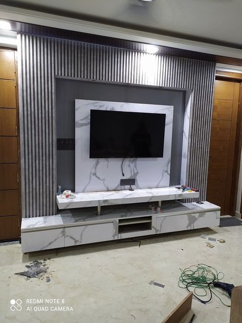 Lcd Unit Design, Tv Cabinet Wall Design, बेडरूम डिजाइ��न, Tv Cabinet Design Modern, Luxury Tv Wall, Tv Wall Panel, Lcd Panel Design, Modern Tv Unit Designs, Tv Unit Design Modern