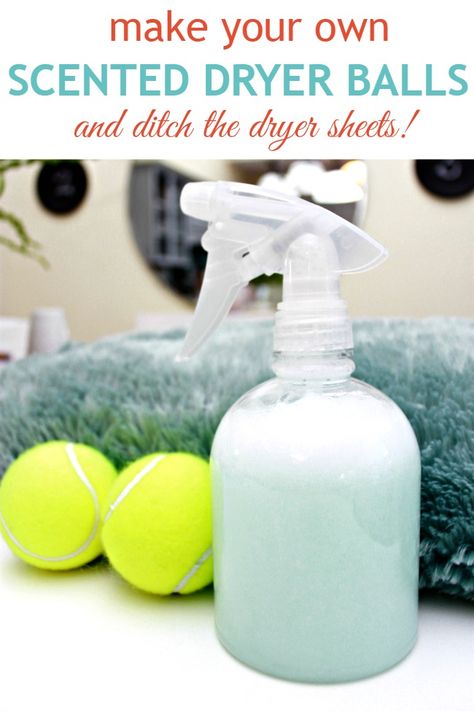 Make Your Own Scented Dryer Balls Dryer Balls, Diy Laundry, Homemade Cleaning Products, Wool Dryer Balls, Natural Cleaners, Diy Cleaners, Cleaning Recipes, Cleaners Homemade, Laundry Hacks