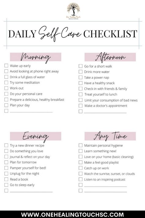 Every Day Checklist, Ipad Template, Nourishing Meals, Prioritize Yourself, Uplifting Affirmations, Facial Skin Care Routine, Self Confidence Tips, Confidence Tips, Relaxation Techniques