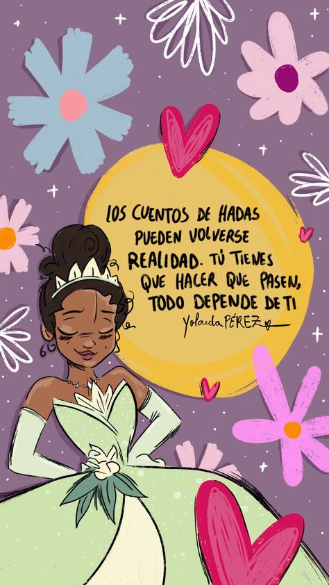 Ilustración con un boceto digital rellenado con muchos colores realizada en infinitepainter 💖 Disney Movie Quotes, Positive Phrases, Retro Party, Motivational Phrases, Disney Quotes, Cartoon Jokes, Manifestation Quotes, Disney Pictures, Some Words