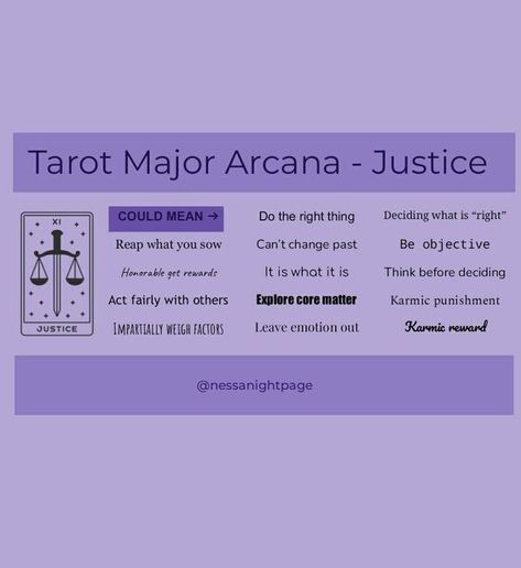 Whispers of Tomorrow: Messages from the Beyond| #tarot #psychic #love #tarotcards #magic #tarotreadersofinstagram #tarotreader #tarotreading Major Arcana Meanings, Tarot Justice, Tarot 101, Temperance Tarot Card, Justice Meaning, Temperance Tarot, Justice Tarot, Major Arcana Tarot, Tarot Interpretation