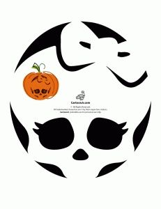 High Pumpkin Carving, Monster High Pumpkin Carving, Monster High Pumpkin, Pumpkin Carving Stencils Templates, Pumpkin Carving Patterns Free, Halloween Pumpkin Stencils, Cute Pumpkin Carving, Skull Clipart, Halloween Pumpkin Carving Stencils